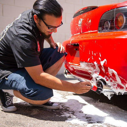 All in the Details Exterior Detailing Brushes - 3-Piece Soft Scratch-Free Brushes for Wheels, Bumpers, Grilles, Badging & Tight Exterior Gaps on Cars, Trucks, Suvs & More